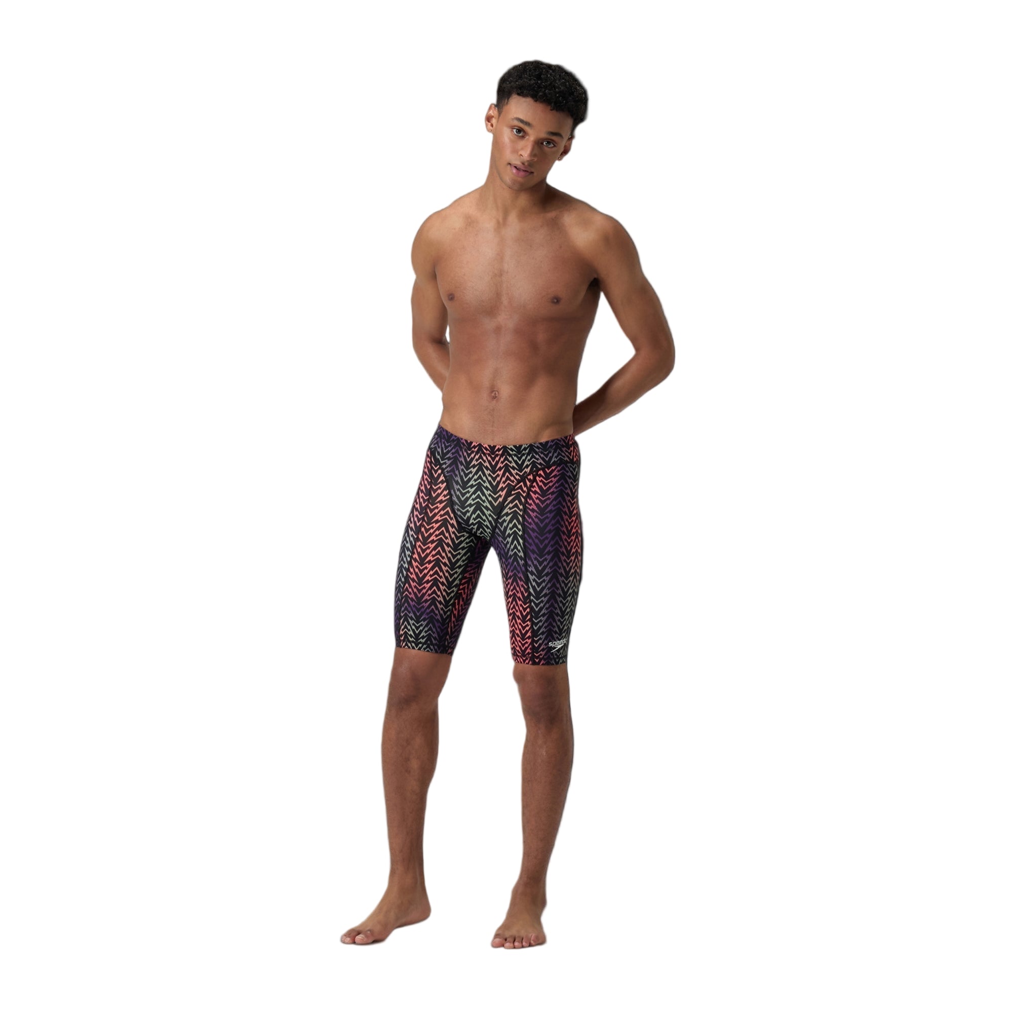Speedo Tech Suits Jammer Vanquisher Printed Black