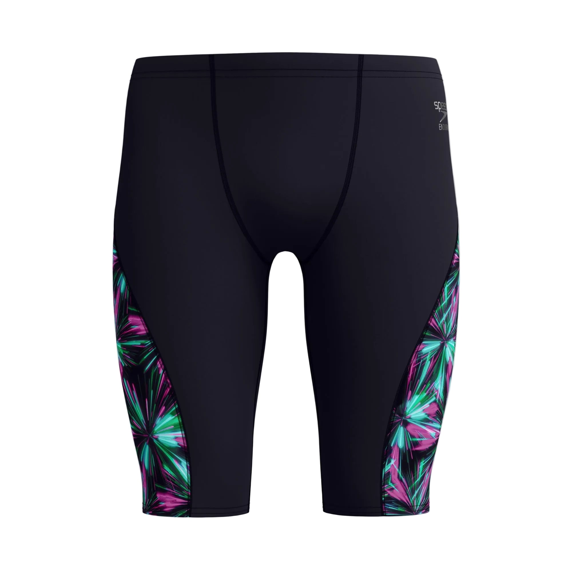 Speedo Training Jammer Splice - Black/Green