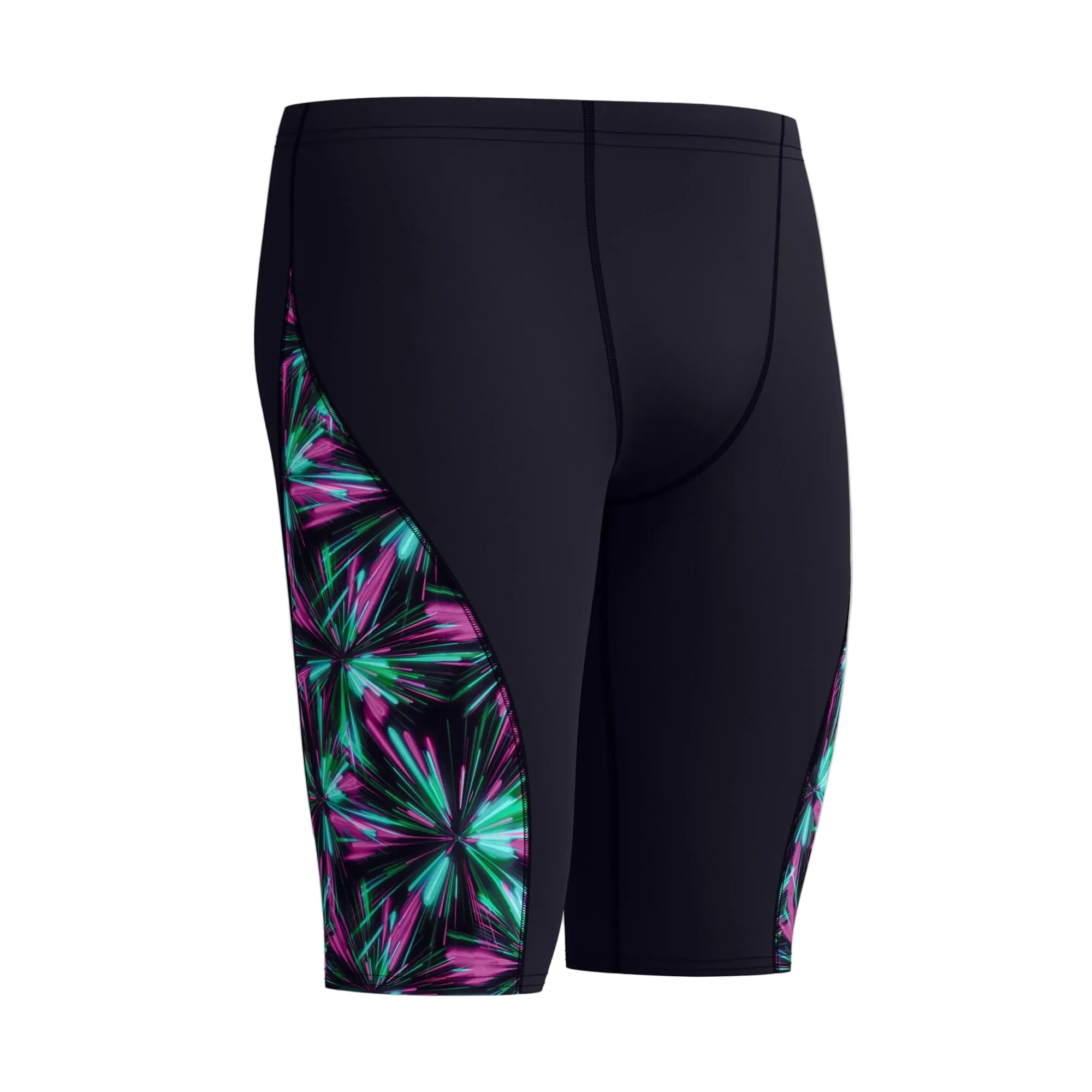 Speedo Training Jammer Splice - Black/Green