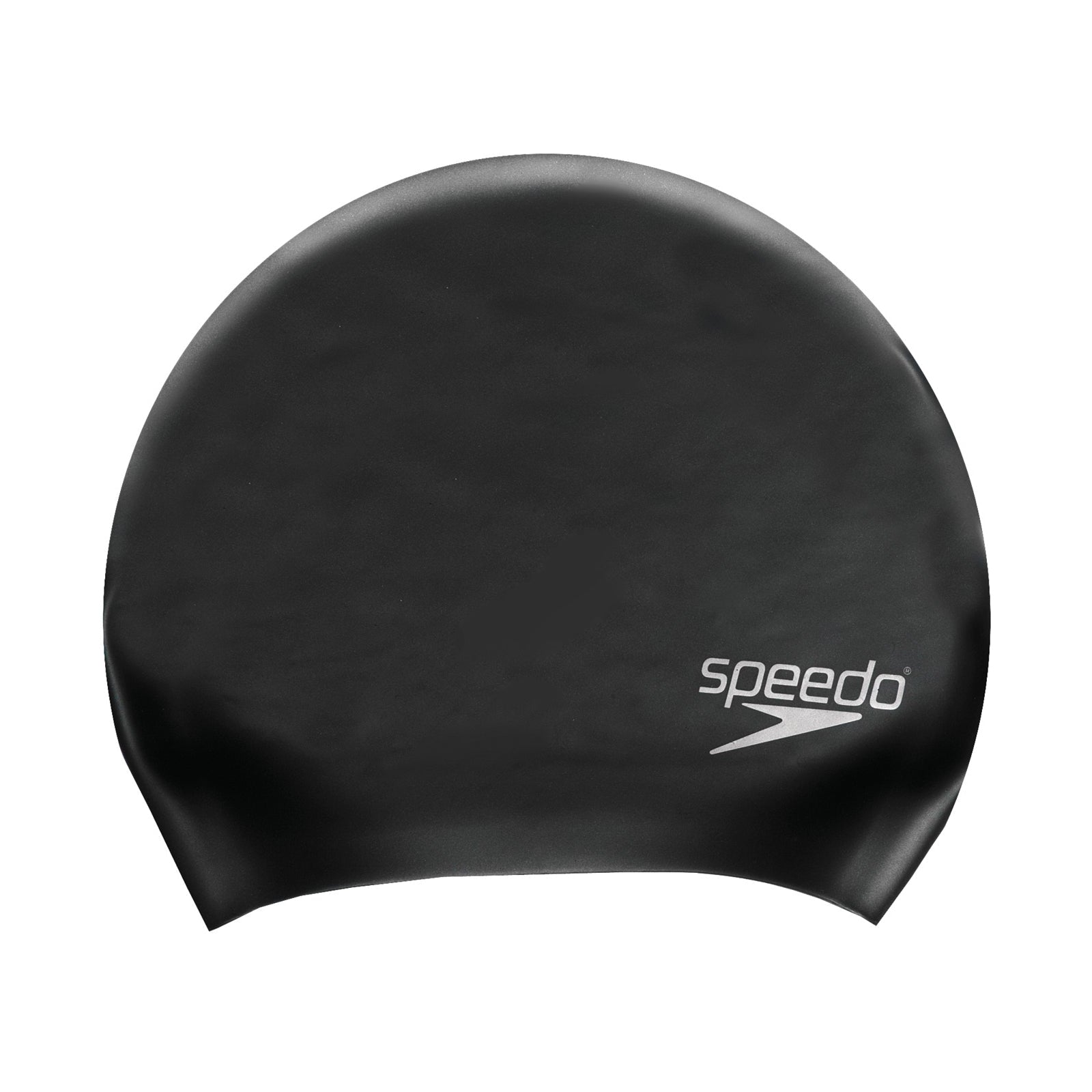 Speedo Silicone Long Hair Cap. Black.  New Colection 2026