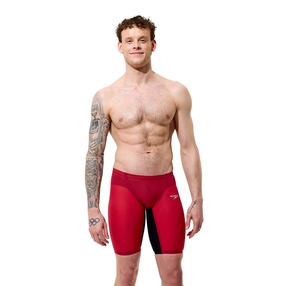 Speedo Tech Suits Jammer Valor 2.0 - Regal Red / Black