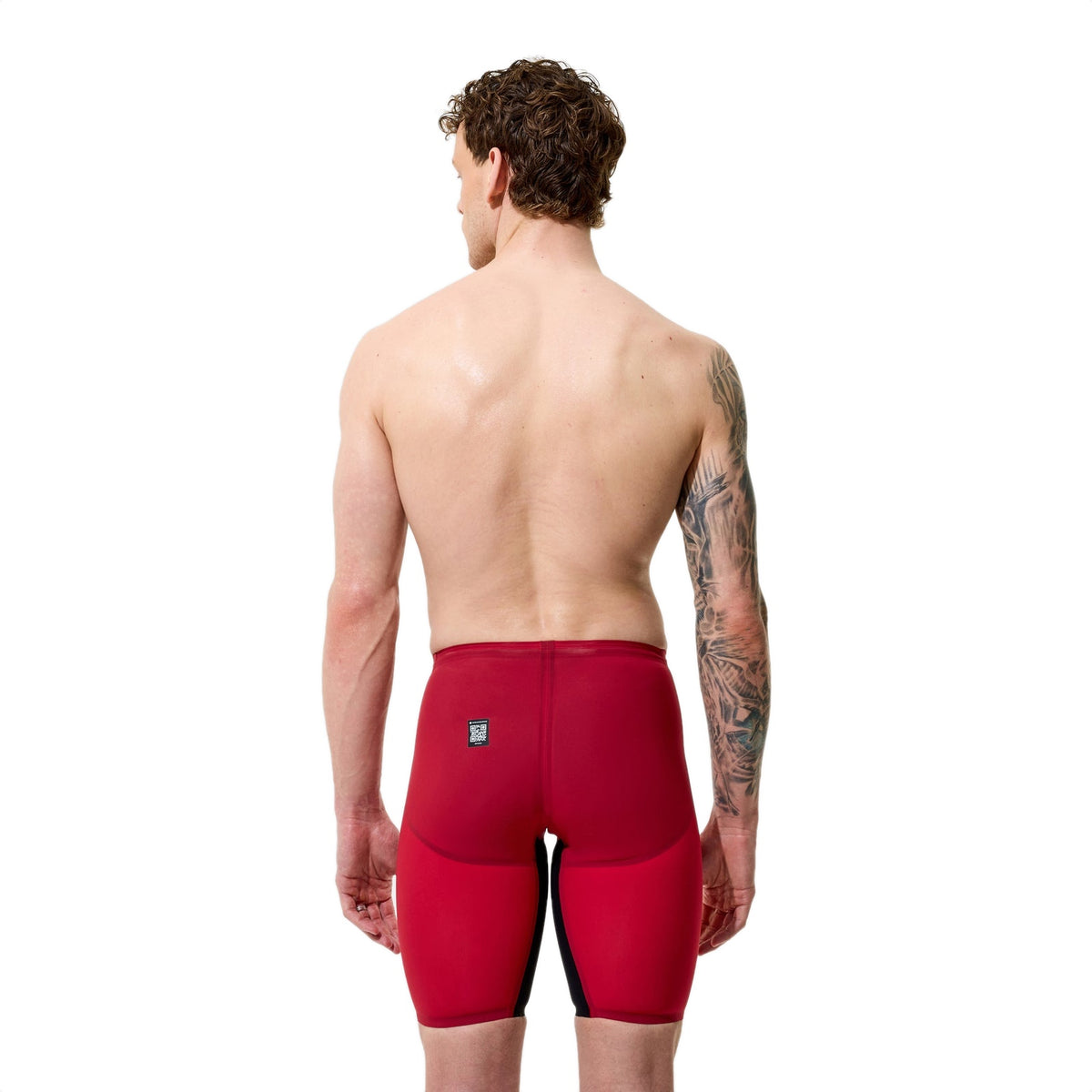Speedo Tech Suits Jammer Valor 2.0 High Waisted -  Regal Red / Black