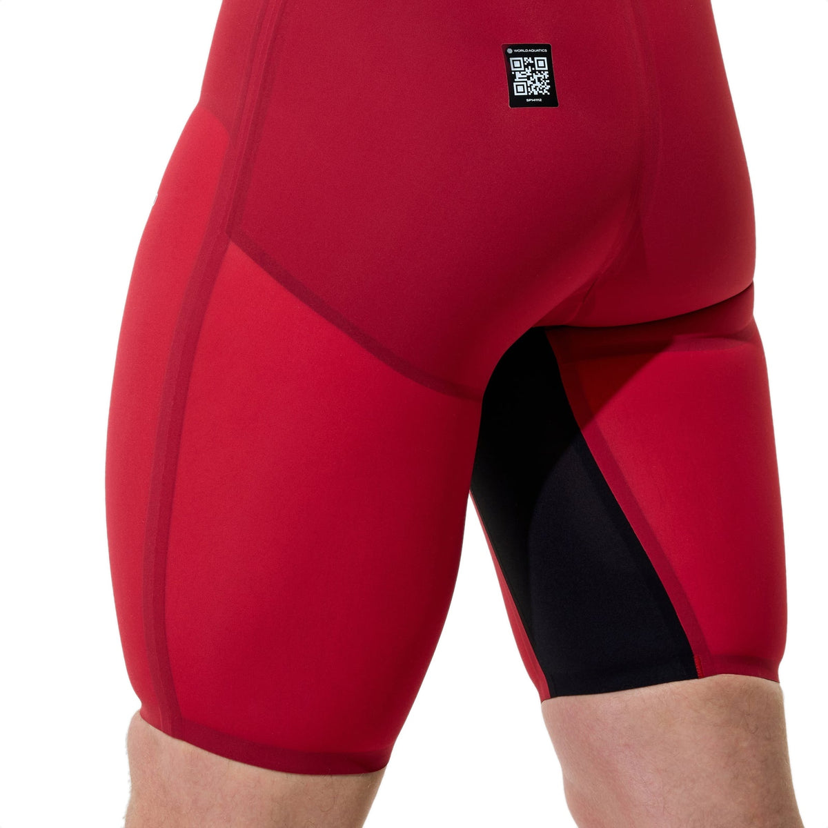 Speedo Tech Suits Jammer Valor 2.0 High Waisted -  Regal Red / Black