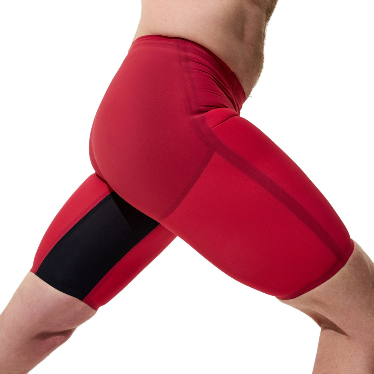 Speedo Tech Suits Jammer Valor 2.0 High Waisted -  Regal Red / Black
