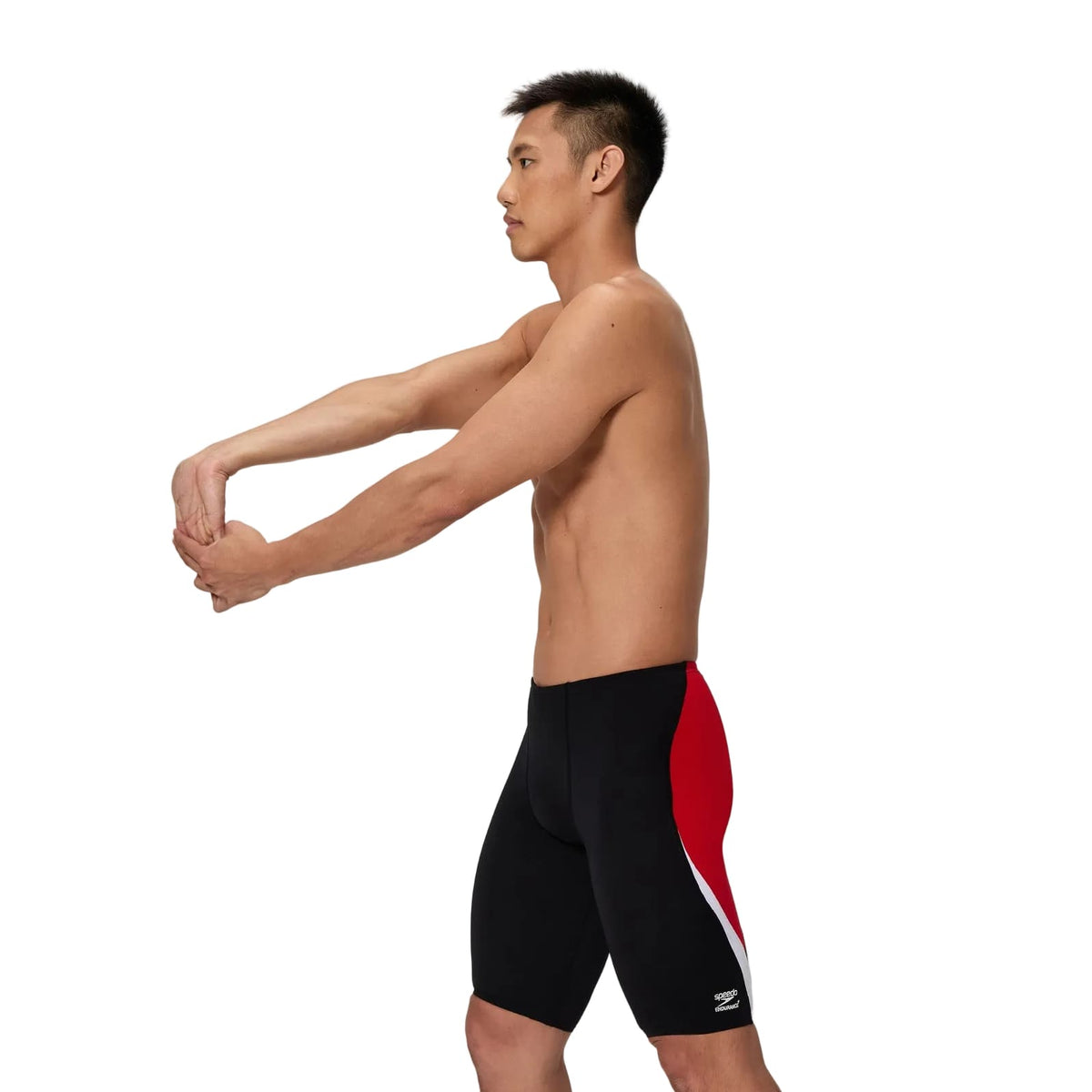 Speedo Training Jammer Edge Splice - Black / Red
