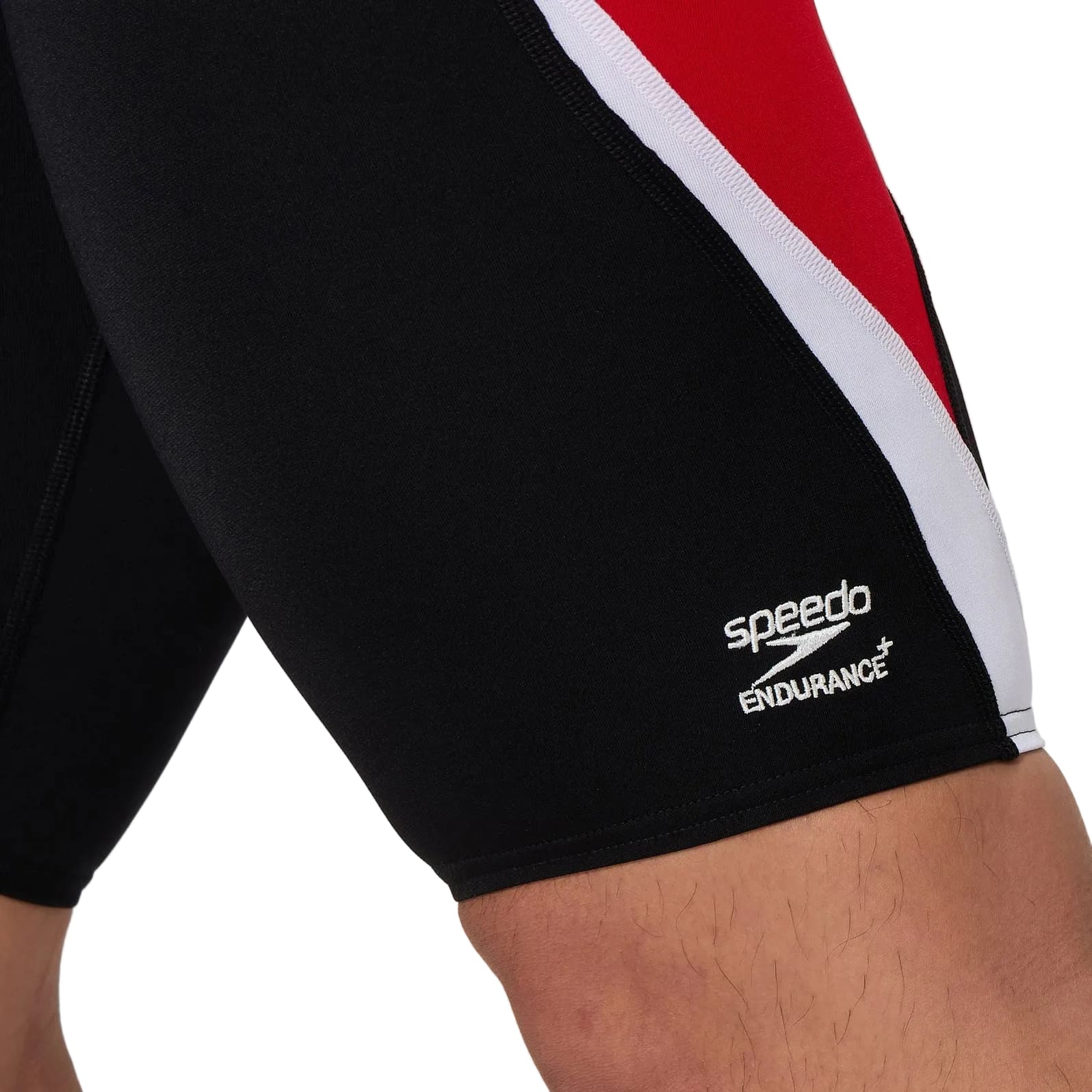 Speedo Training Jammer Edge Splice - Black / Red