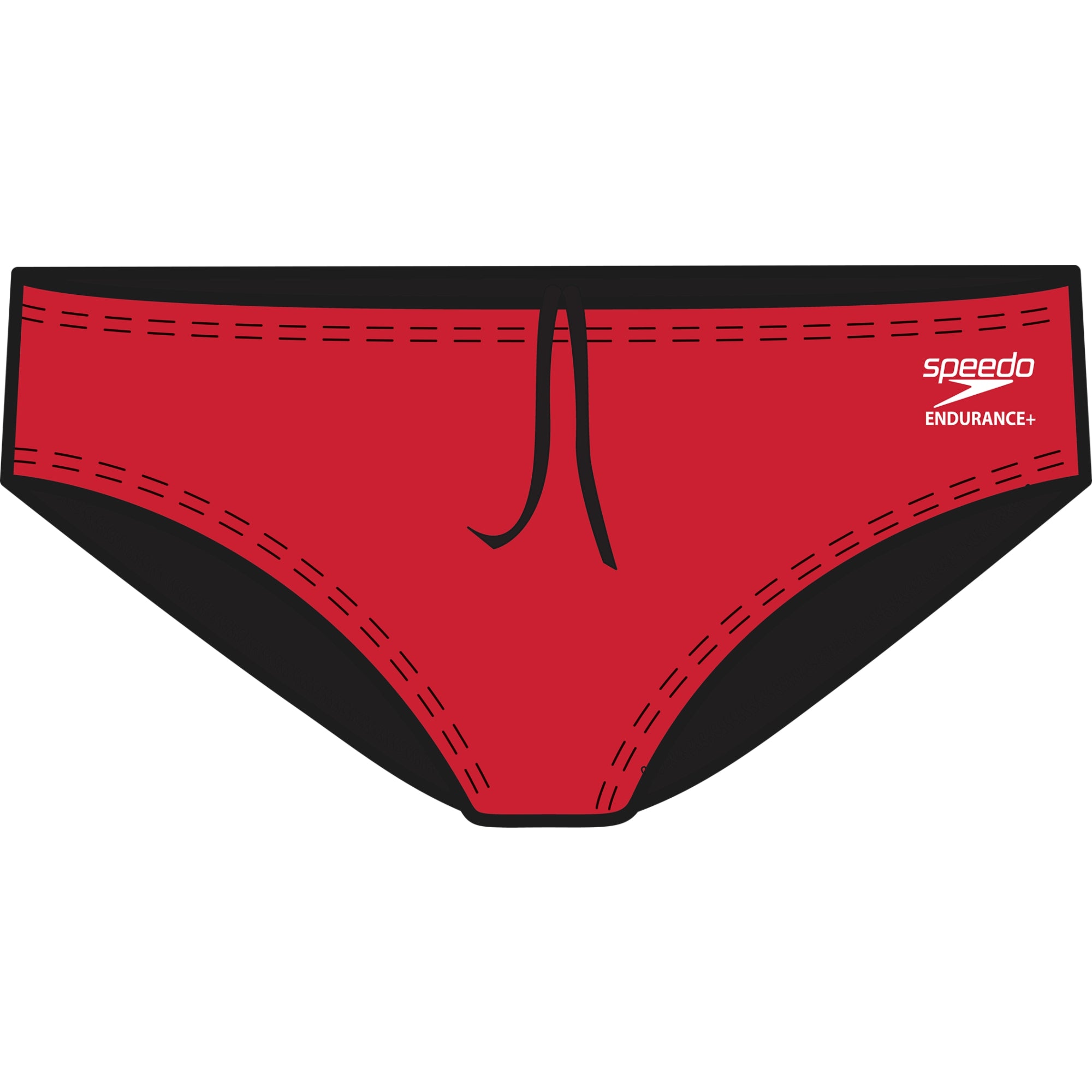 Speedo Training Brief Endurance + Red