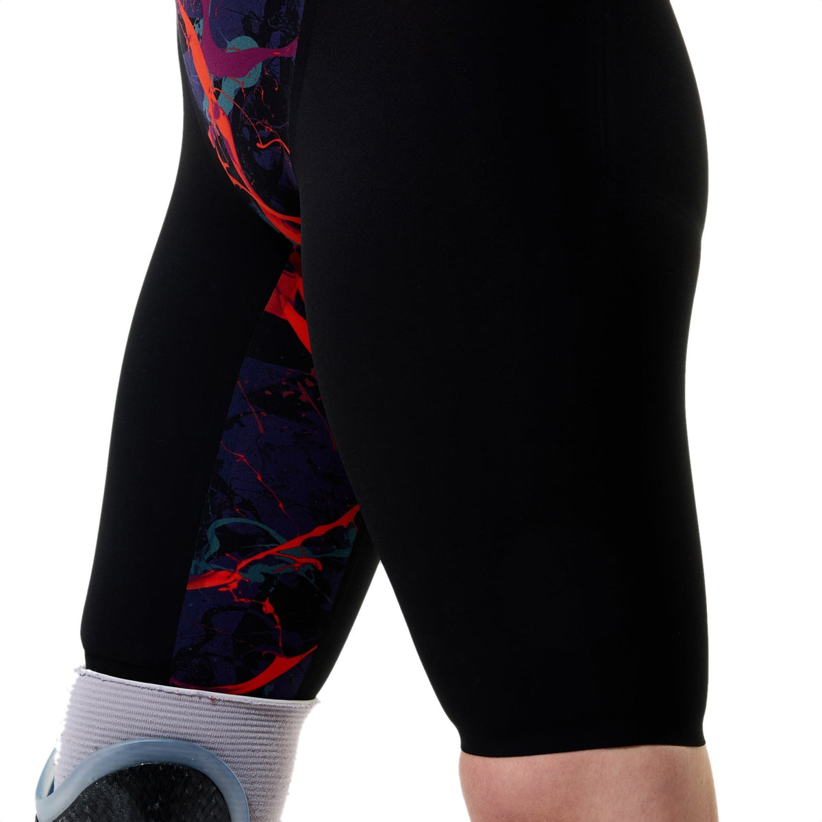 Speedo Tech Kneeskin Valor 2.0 Open Back - Black Ember