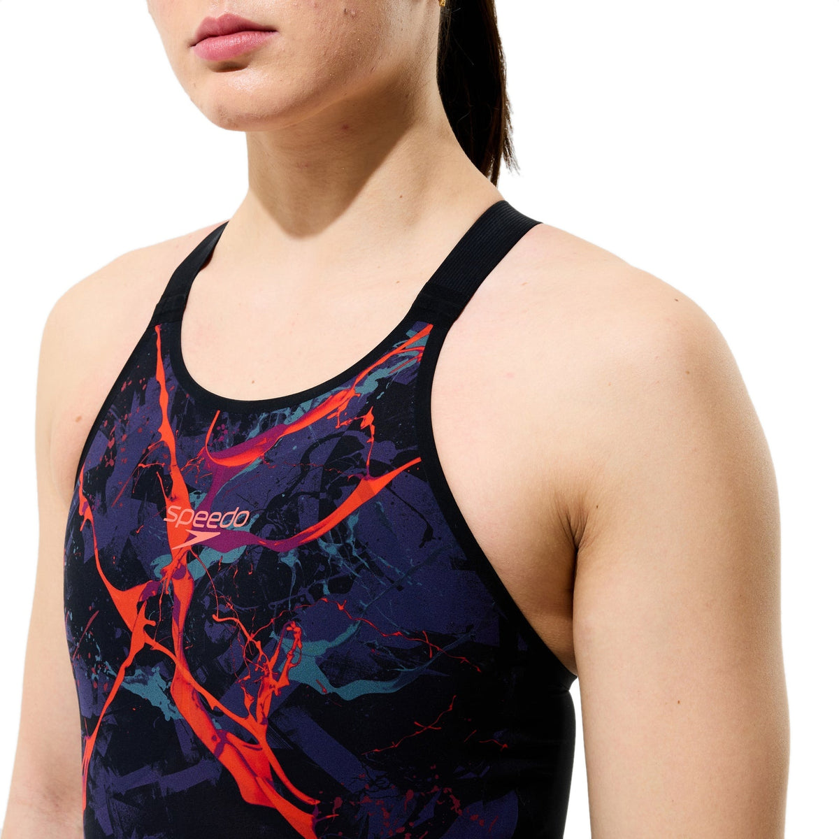 Speedo Tech Kneeskin Valor 2.0 Closed Back - Black Ember