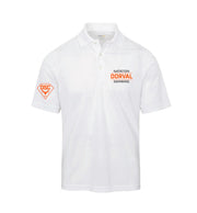 Core 365 Polo White Women's With DSC & Natation Dorval Logo