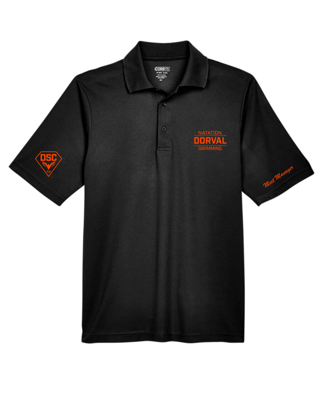 DSC Men's Polo - Meet Manager