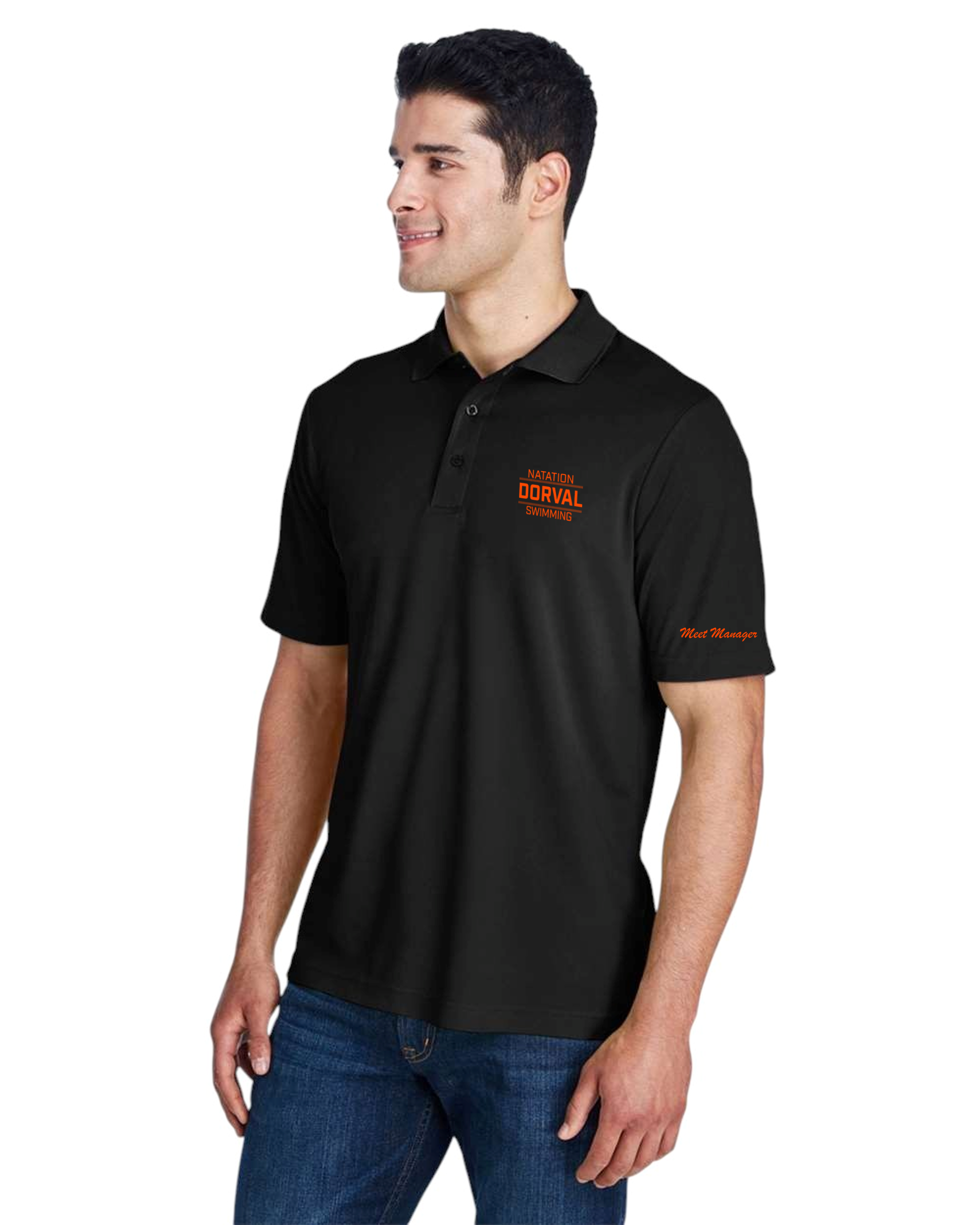 DSC Men's Polo - Meet Manager
