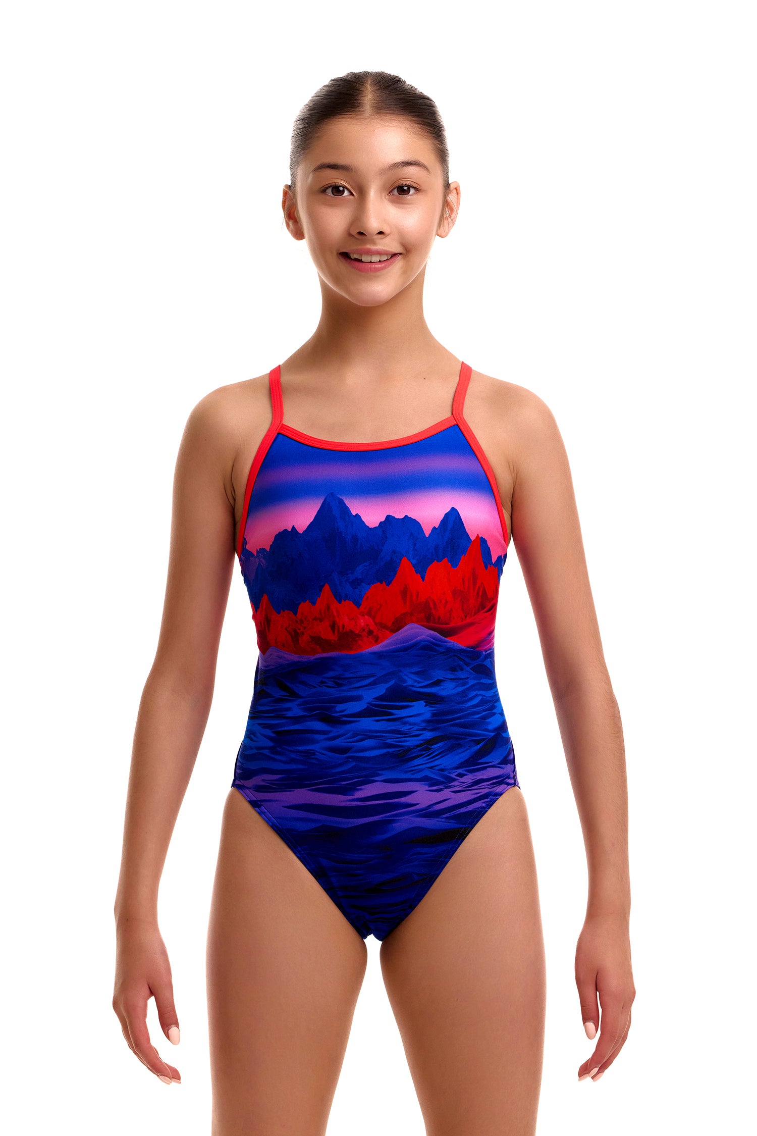 Funkita One Piece Girl's Single Strap - High Lights
