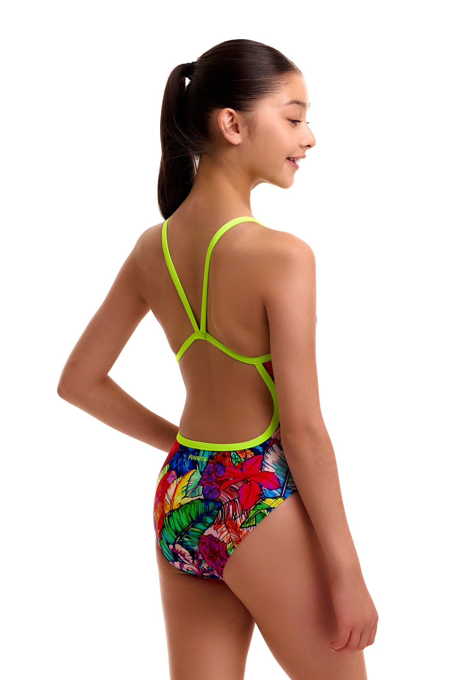 Funkita One Piece Girl's Single Strap - Loud Proud