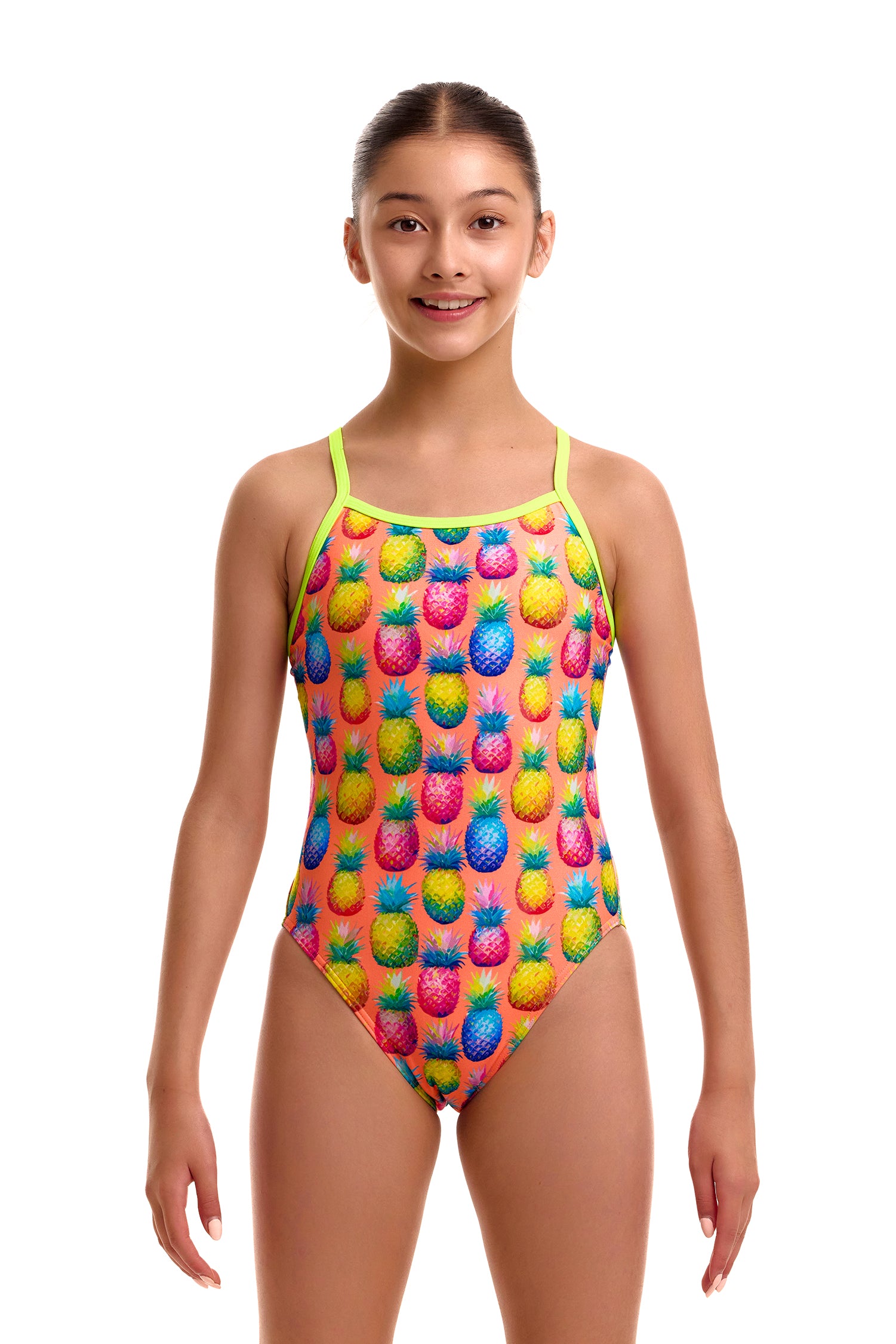 Funkita One Piece Girl's Single Strap - Pinky Piney