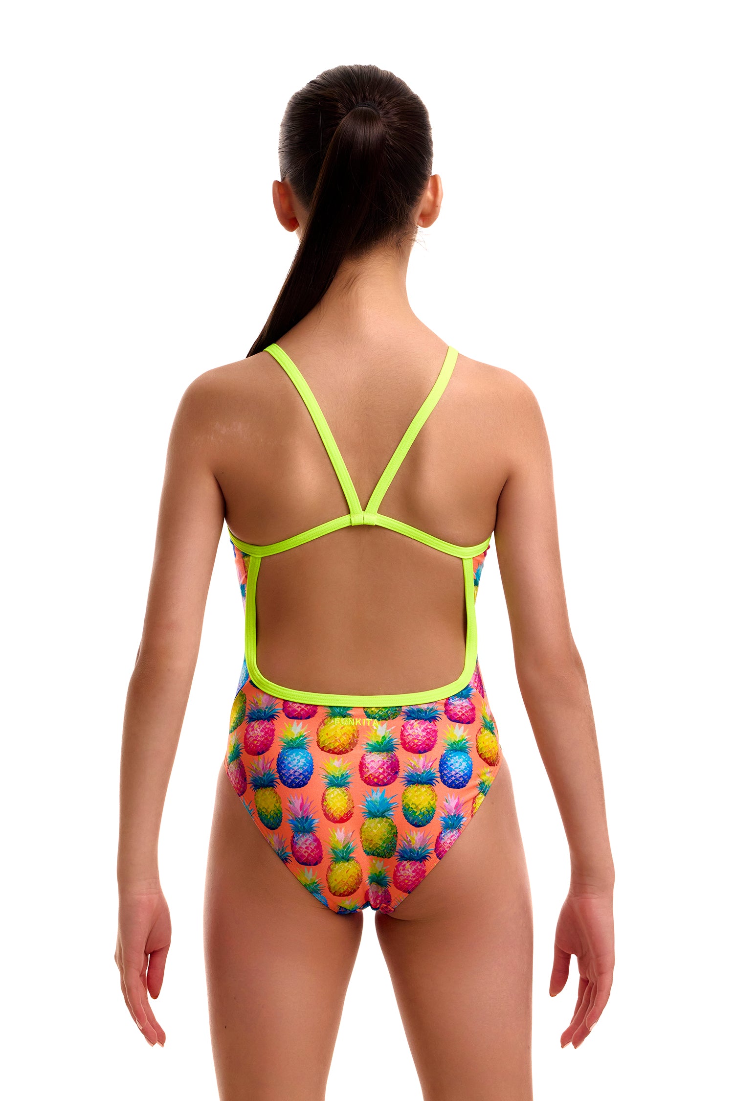 Funkita One Piece Girl's Single Strap - Pinky Piney
