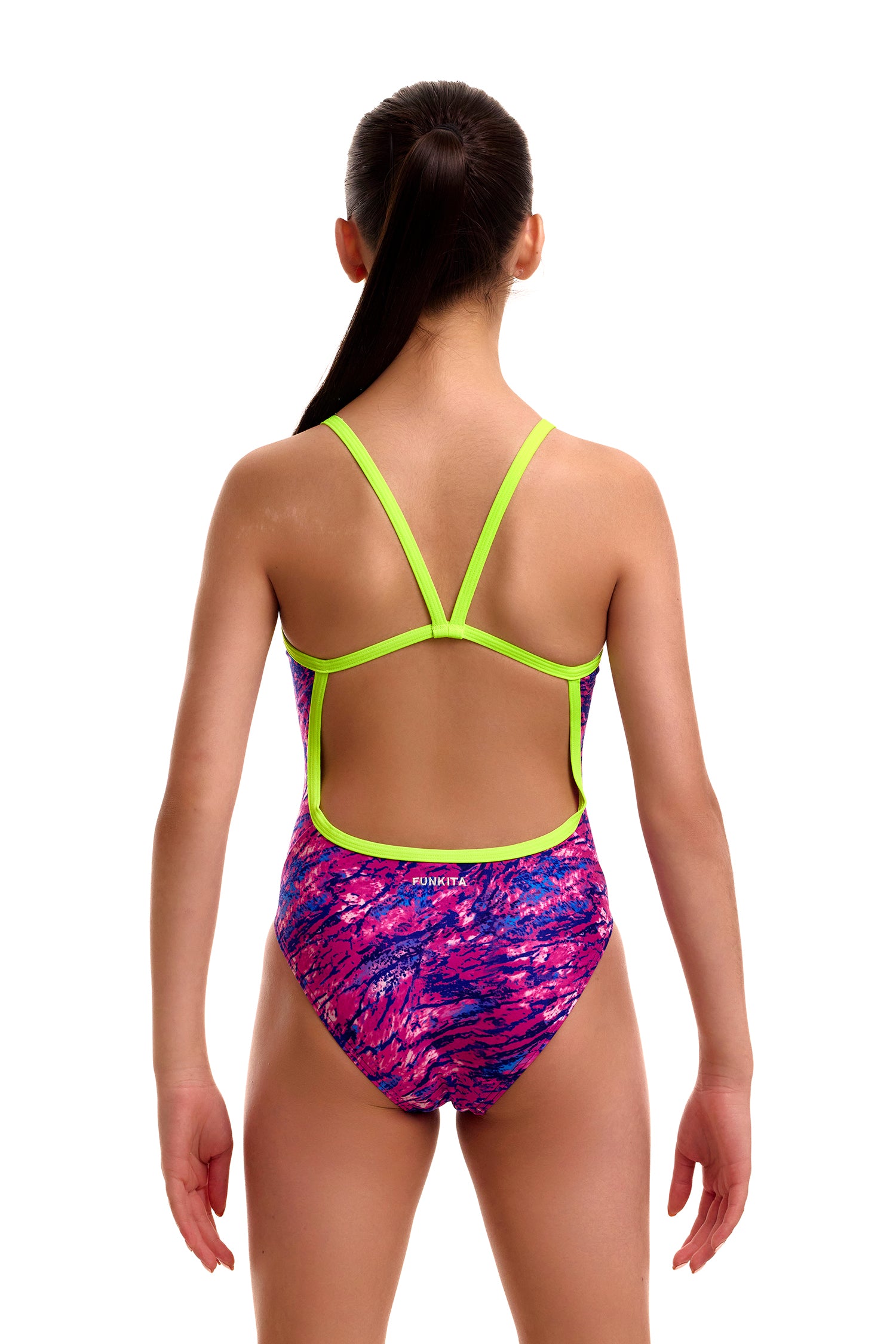 Funkita One Piece Girl's Single Strap - Sweet Scaley