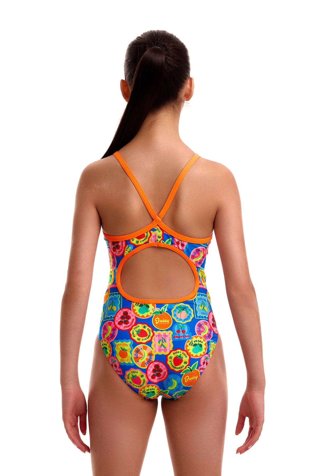 Funkita One Piece Girl's Diamond Back - Five Serves