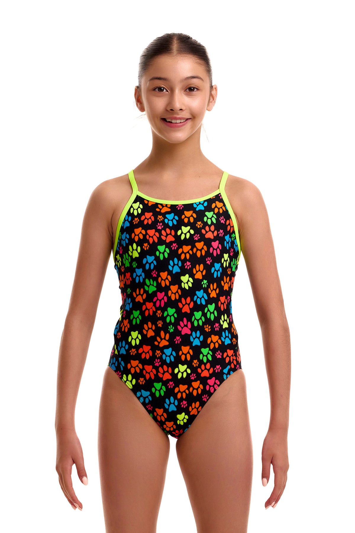 Funkita One Piece Girl's Diamond Back - Pawsome