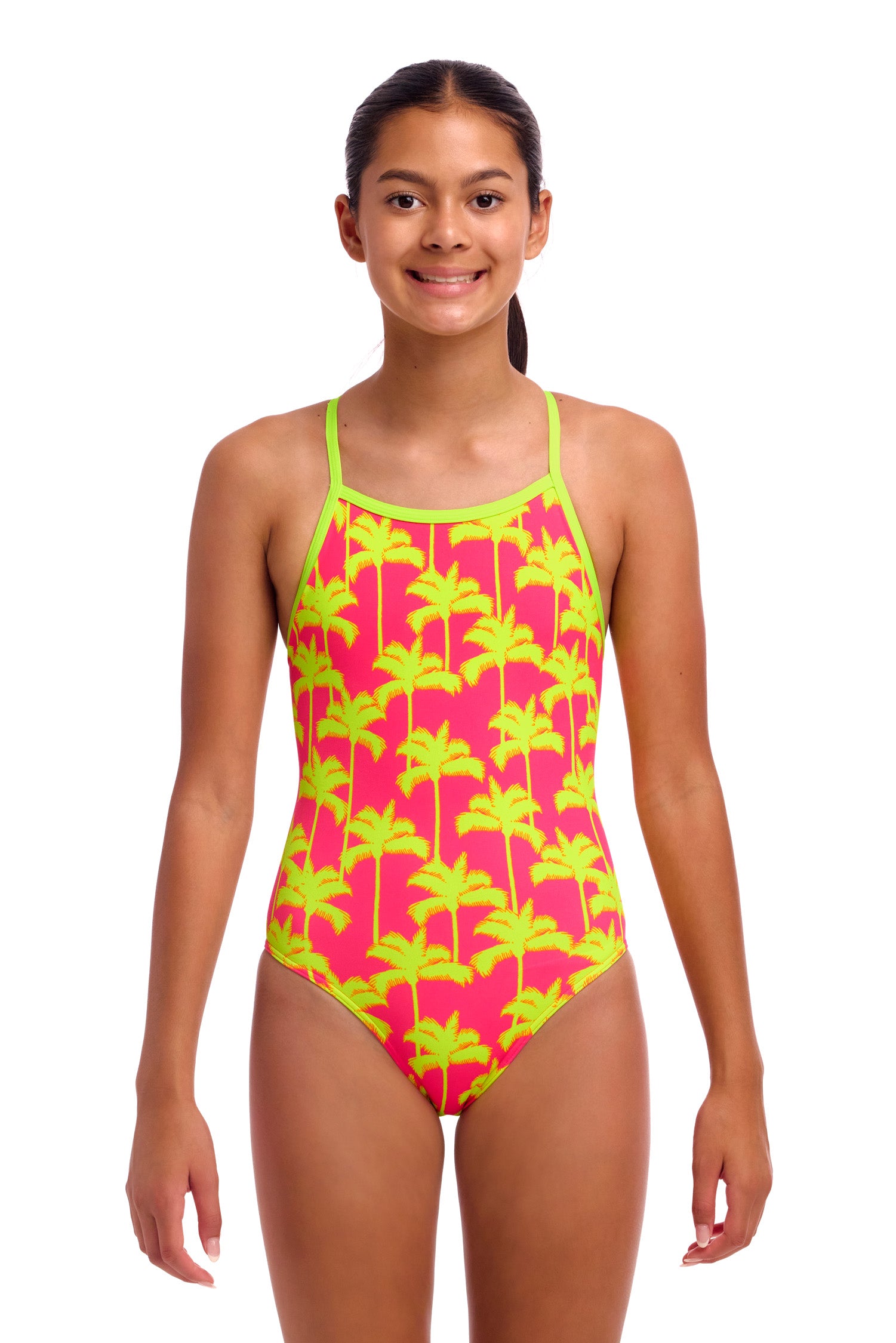 Funkita One Piece Girl's Tie Me Tight - Sweet Coconuts
