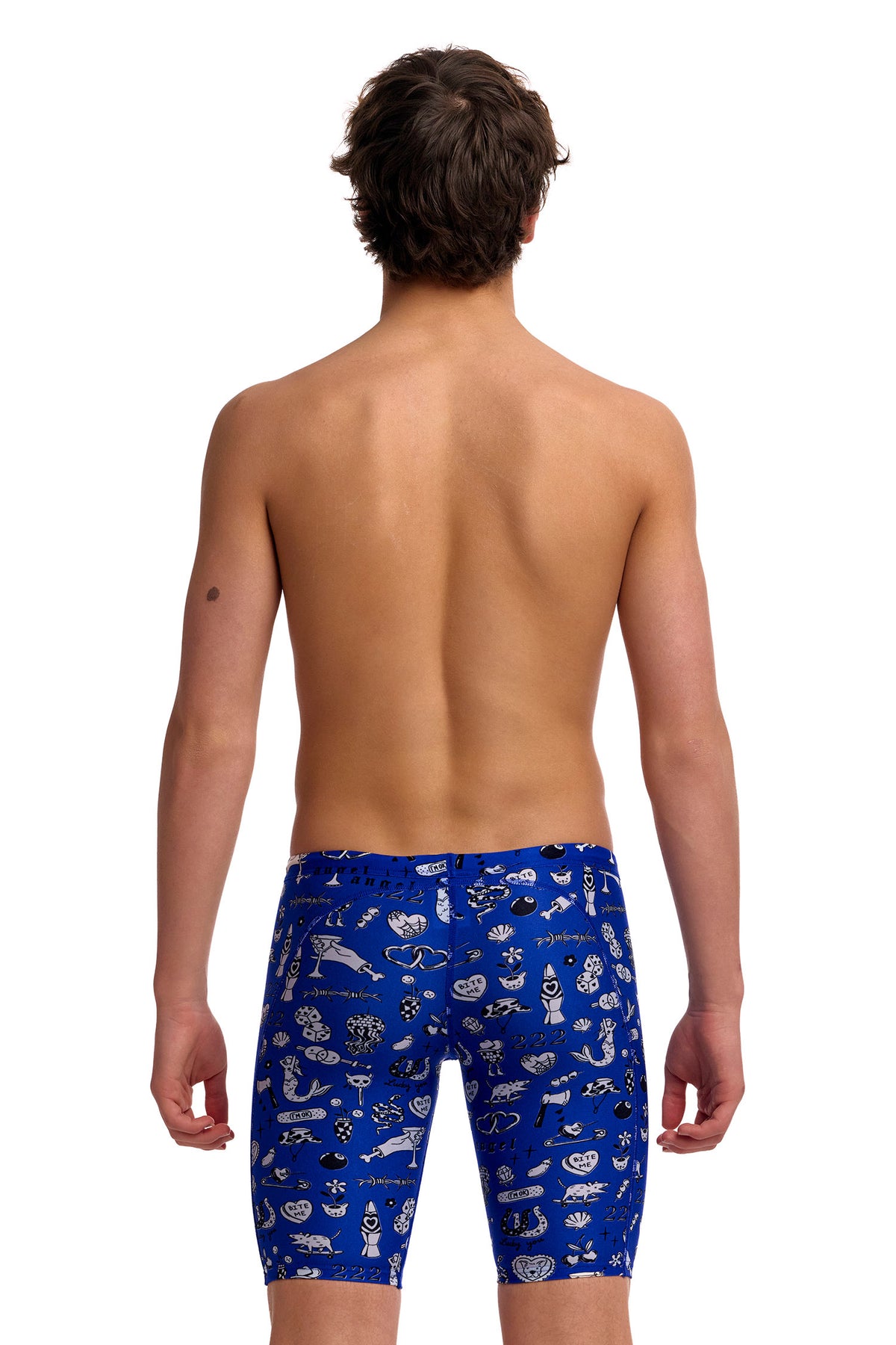 Funky Trunks Boy's Training Jammer - Scratchy