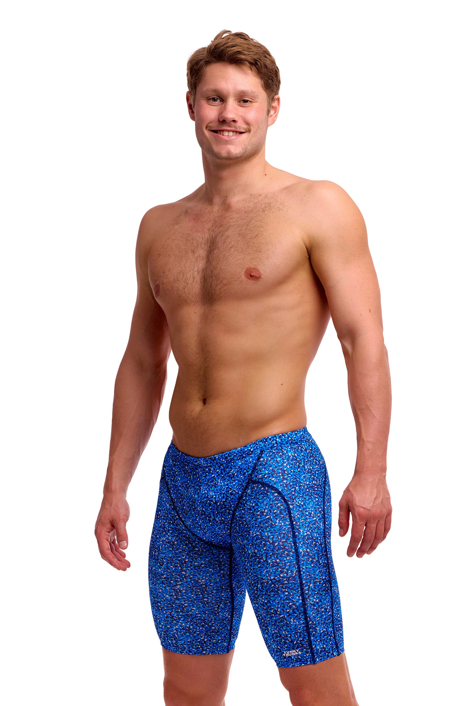 Funky Trunks Men's Training Jammer - Pebble Beach