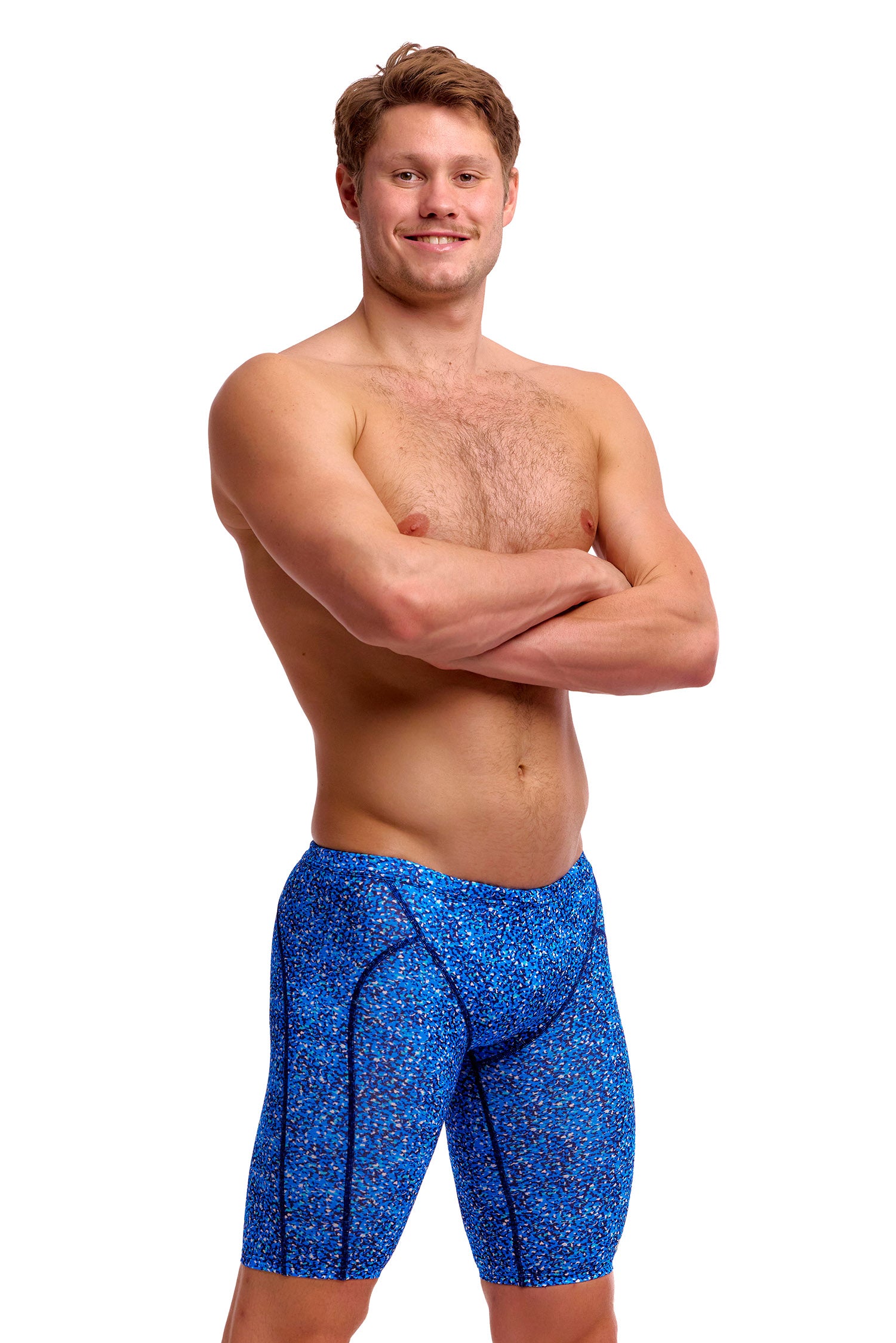 Funky Trunks Men's Training Jammer - Pebble Beach