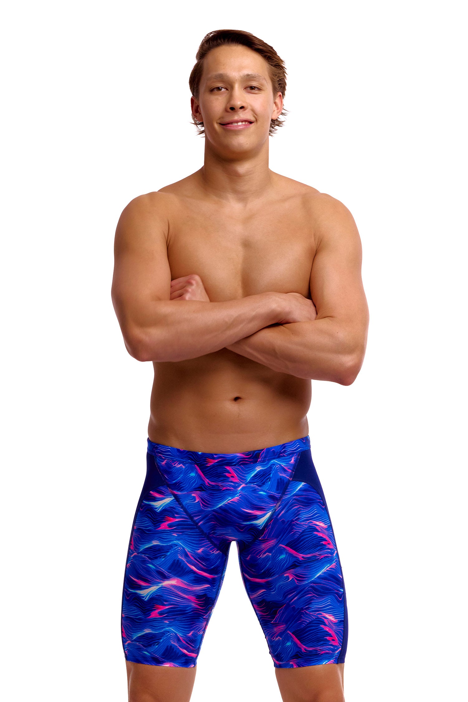 Funky Trunks Men's Training Jammer - Rising Tide