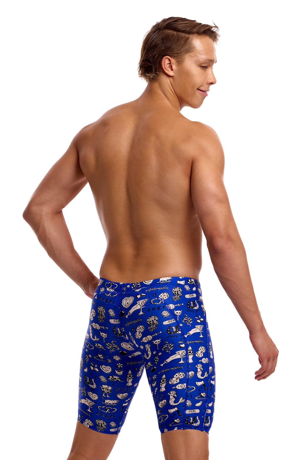 Funky Trunks Men's Training Jammer - Scratchy