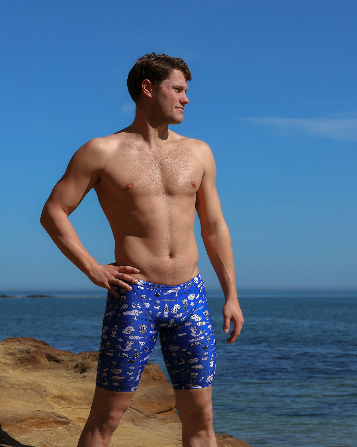Funky Trunks Men's Training Jammer - Scratchy