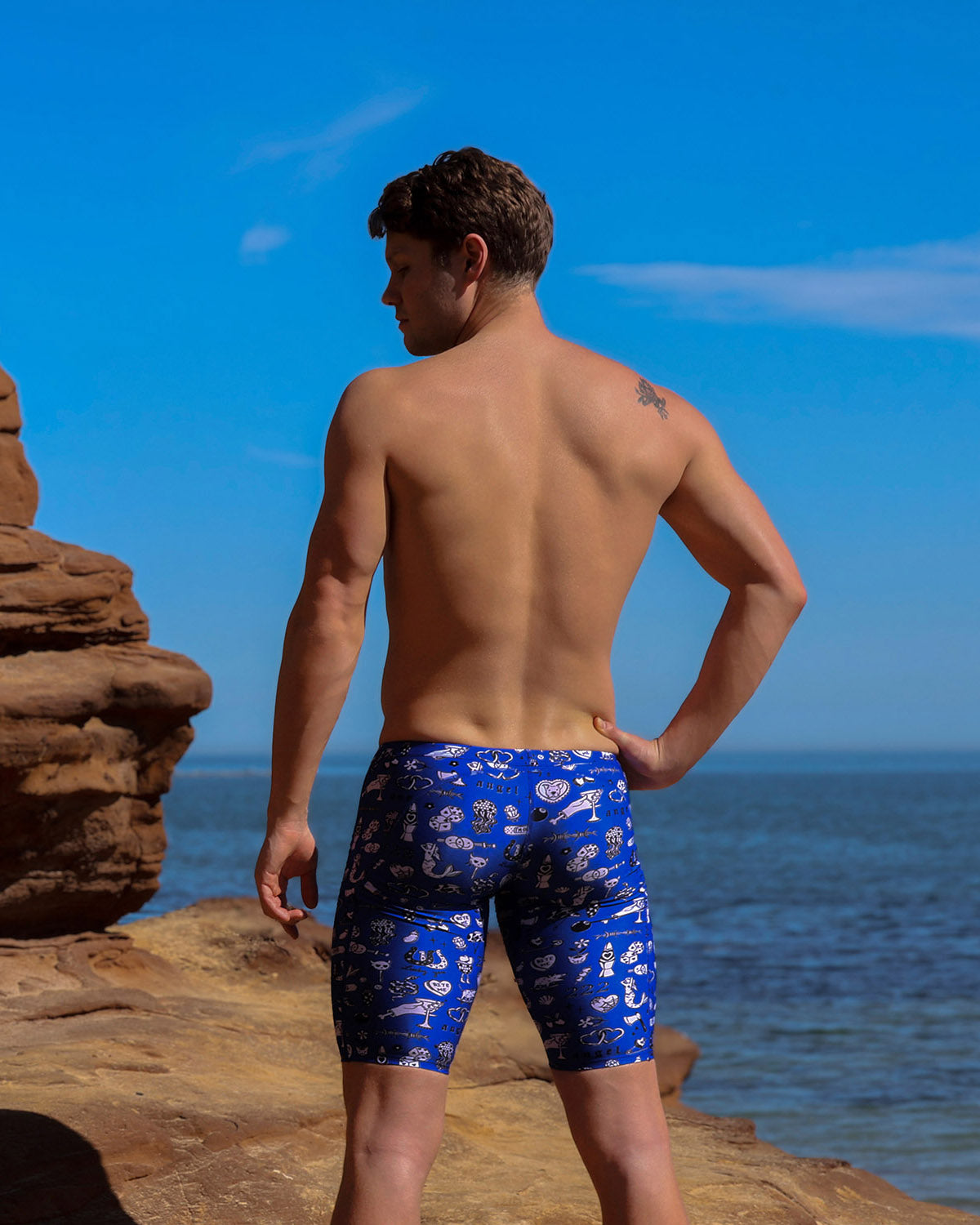Funky Trunks Men's Training Jammer - Scratchy