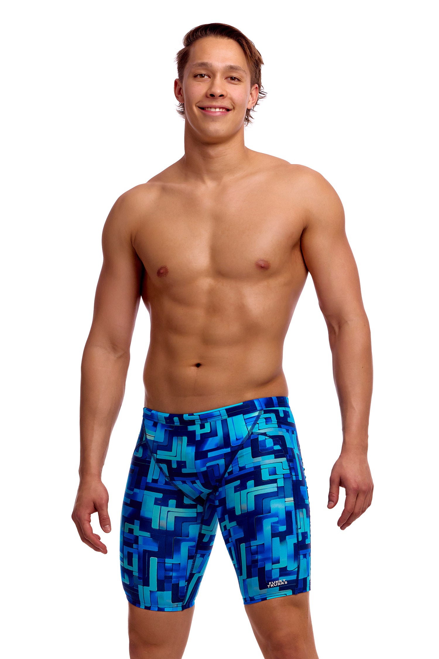 Funky Trunks Men's Training Jammer - You Blued