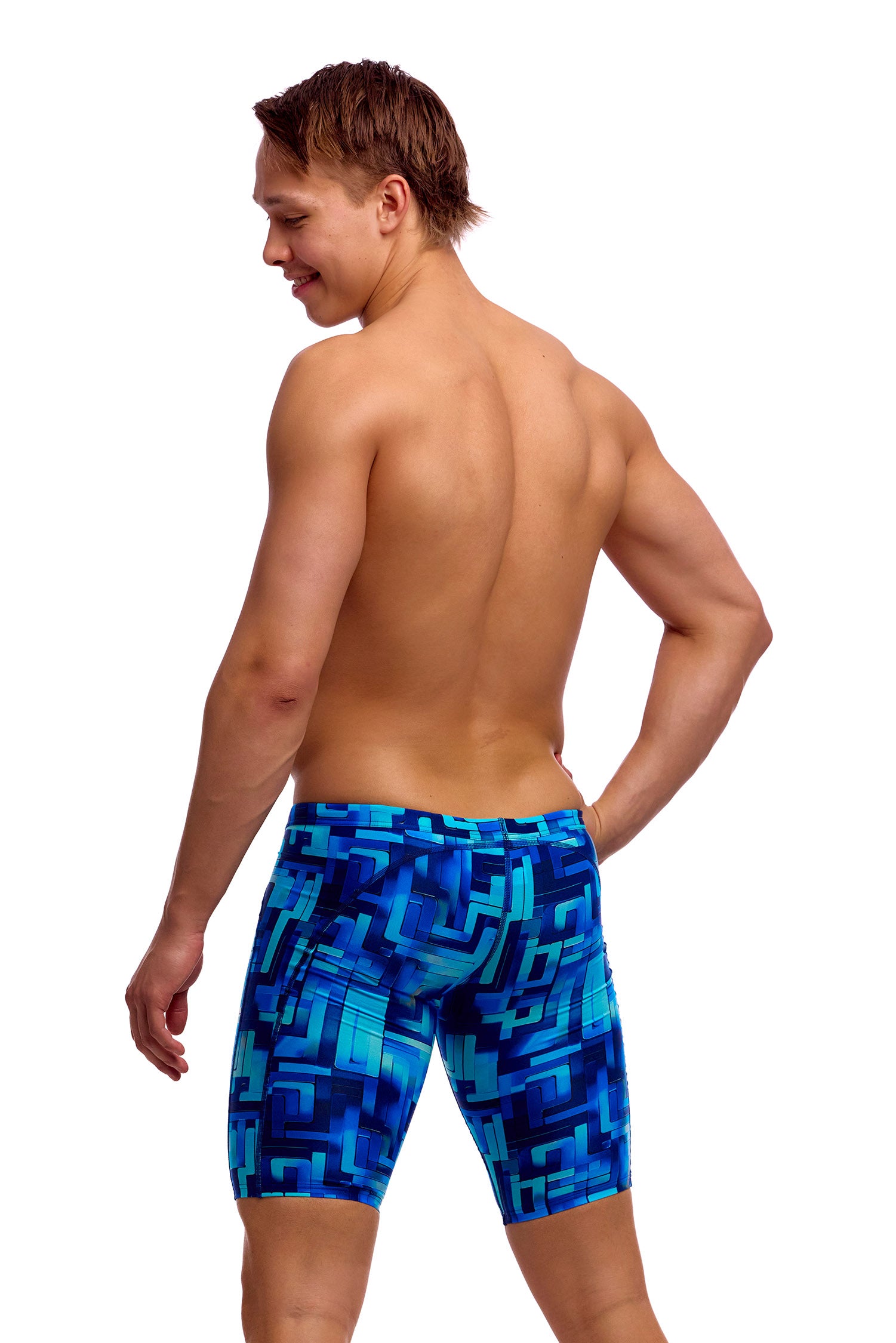 Funky Trunks Men's Training Jammer - You Blued
