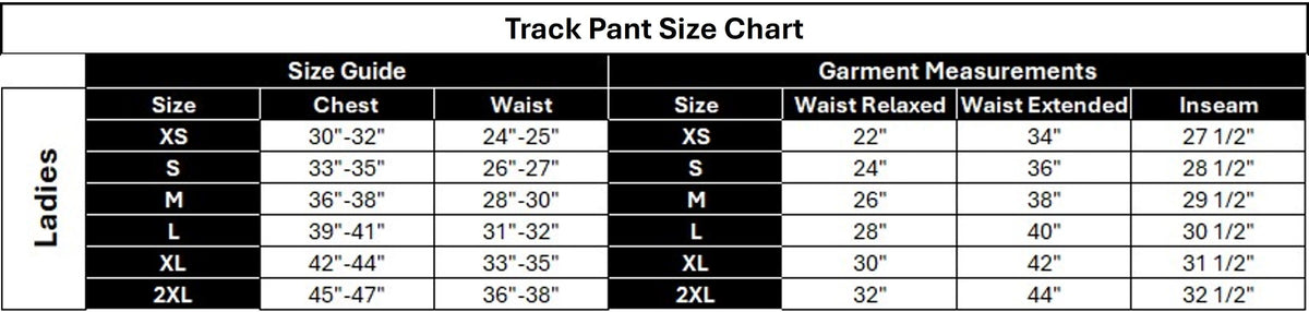 UCRO Ladies Track Suit