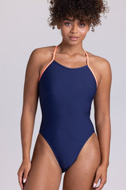 Jolyn Onesie Brandon - Contrast - Navy Papaya