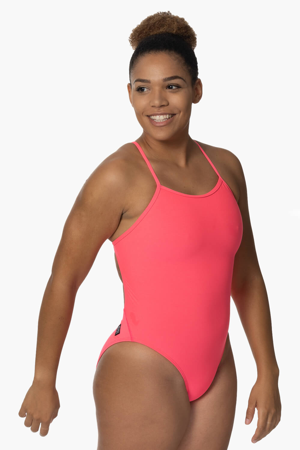 Jolyn Onesie Raya - Solid - Hot Pink – goswim.ca