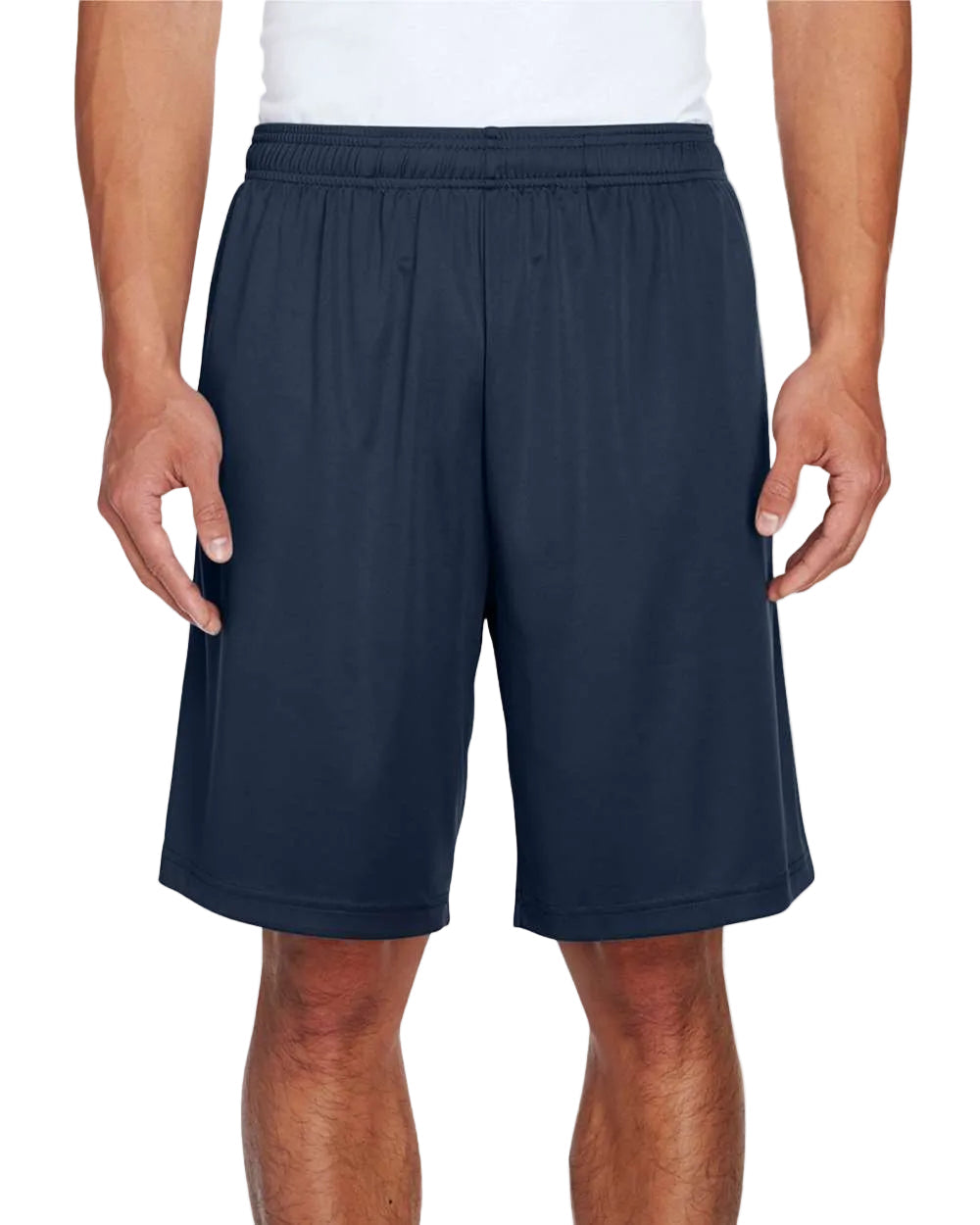 TBDC Zone Performance Shorts - Navy front