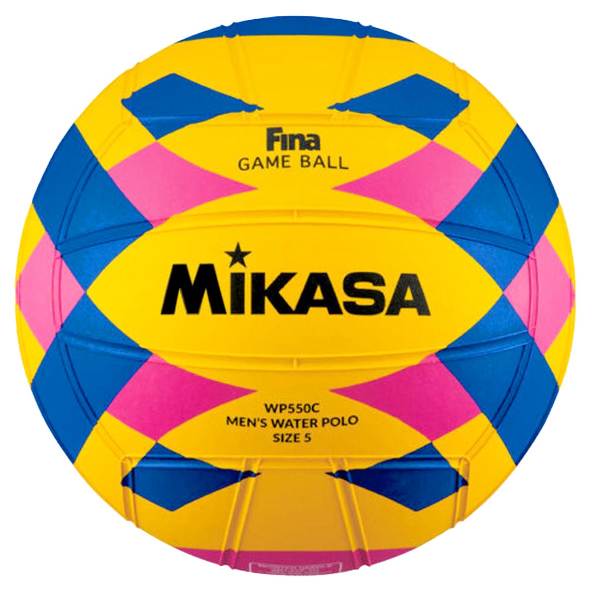 Mikasa Water Polo Game Ball Official Fina 2023 Rubber