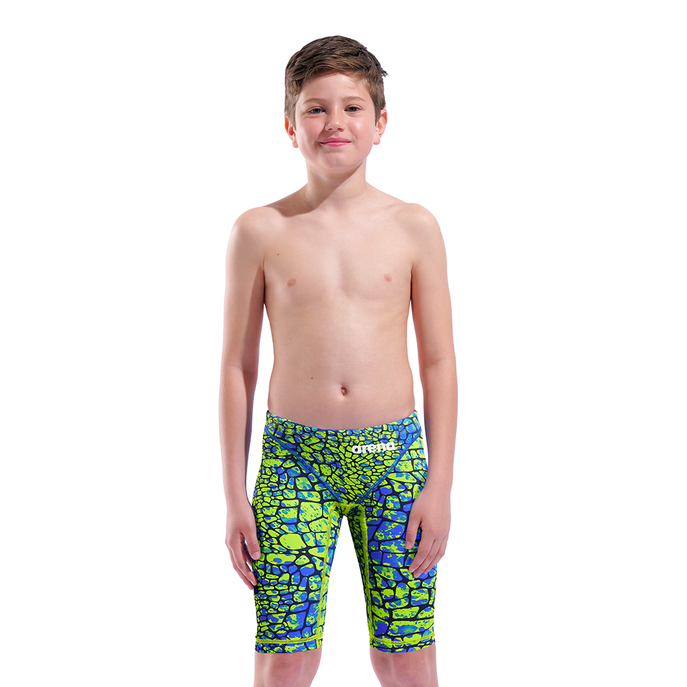 Arena Tech Suits Boy’s Powerskin ST NEXT Jammer - Snake Green