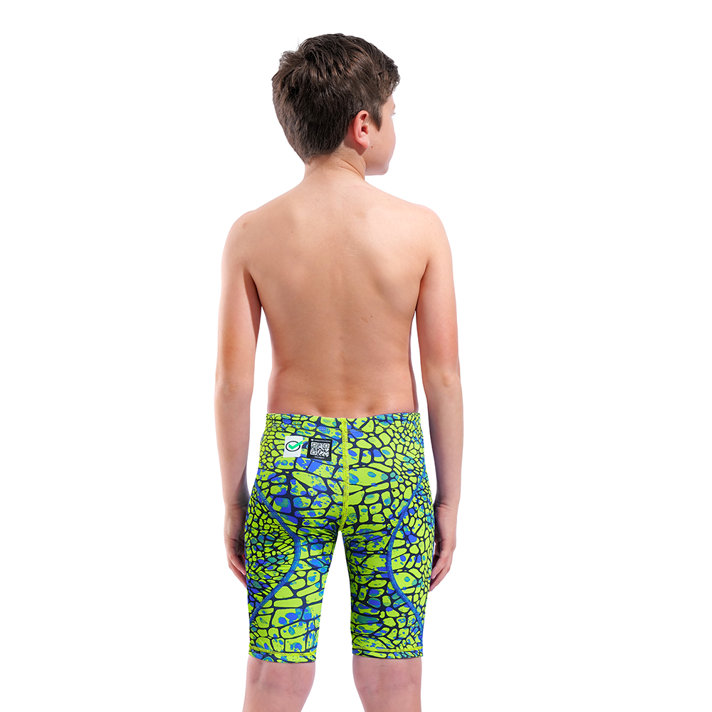 Arena Tech Suits Boy’s Powerskin ST NEXT Jammer - Snake Green