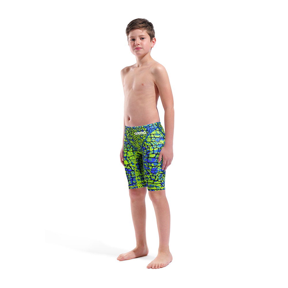 Arena Tech Suits Boy’s Powerskin ST NEXT Jammer - Snake Green