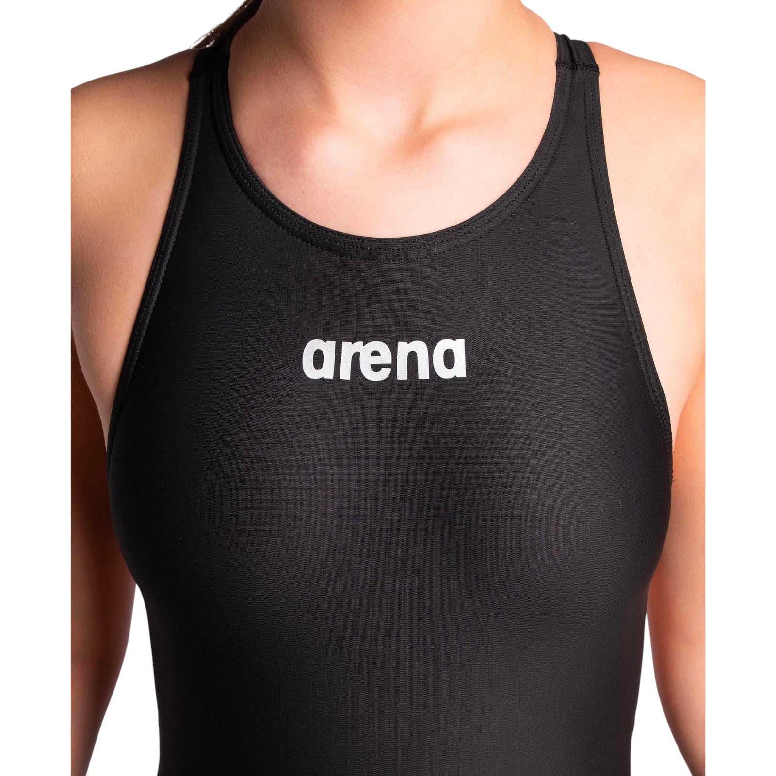 Arena Tech Suits KNSK Girl’s Powerskin ST NEXT Open Back Black