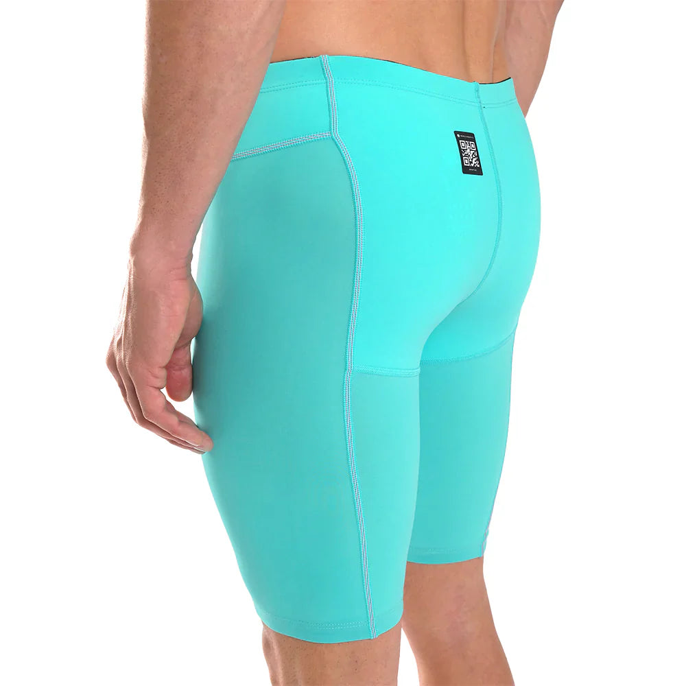 Arena Tech Suits Powerskin Impulso Jammer - Water / Shocking Pink