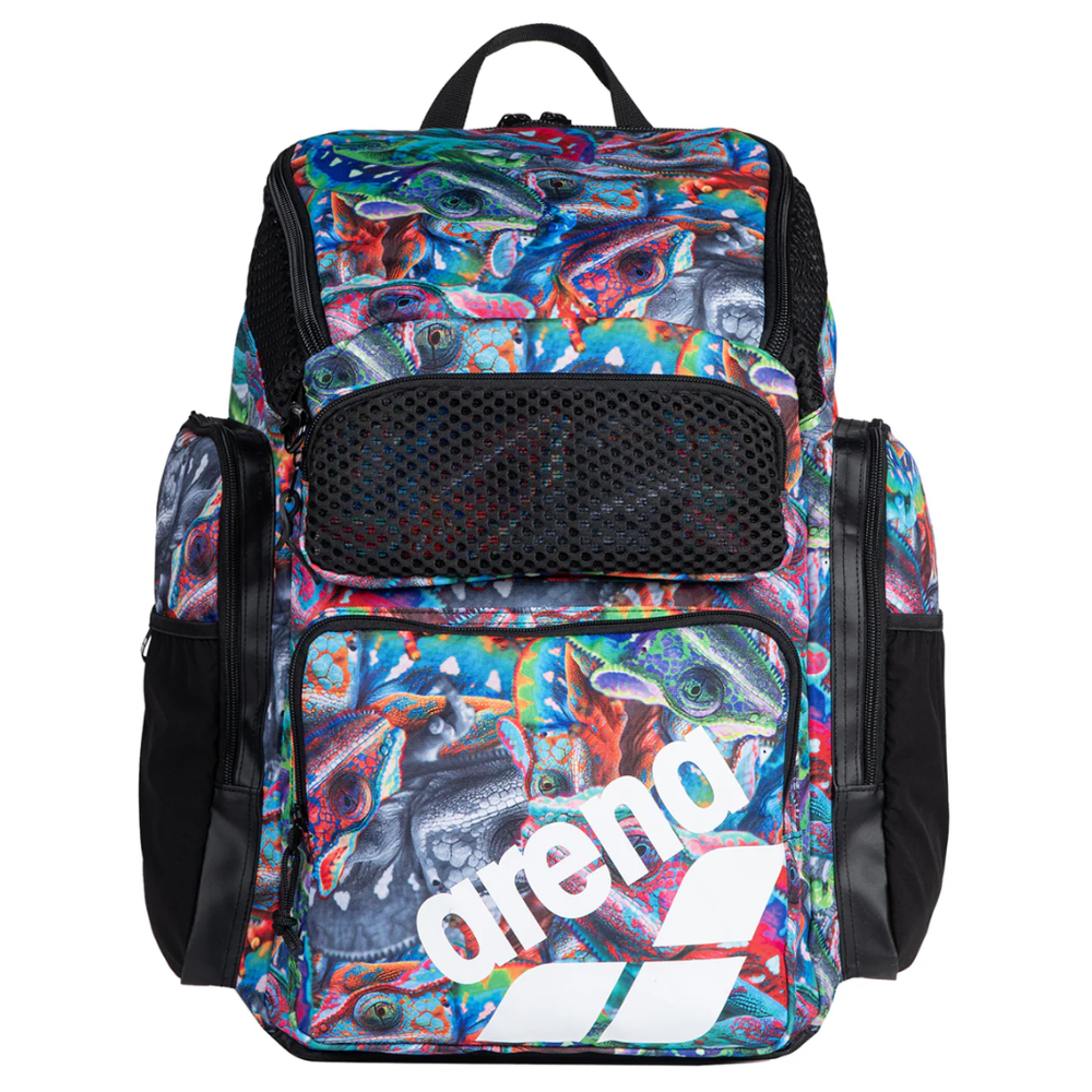 Arena Backpack One Go Allover 45L - Iguanas