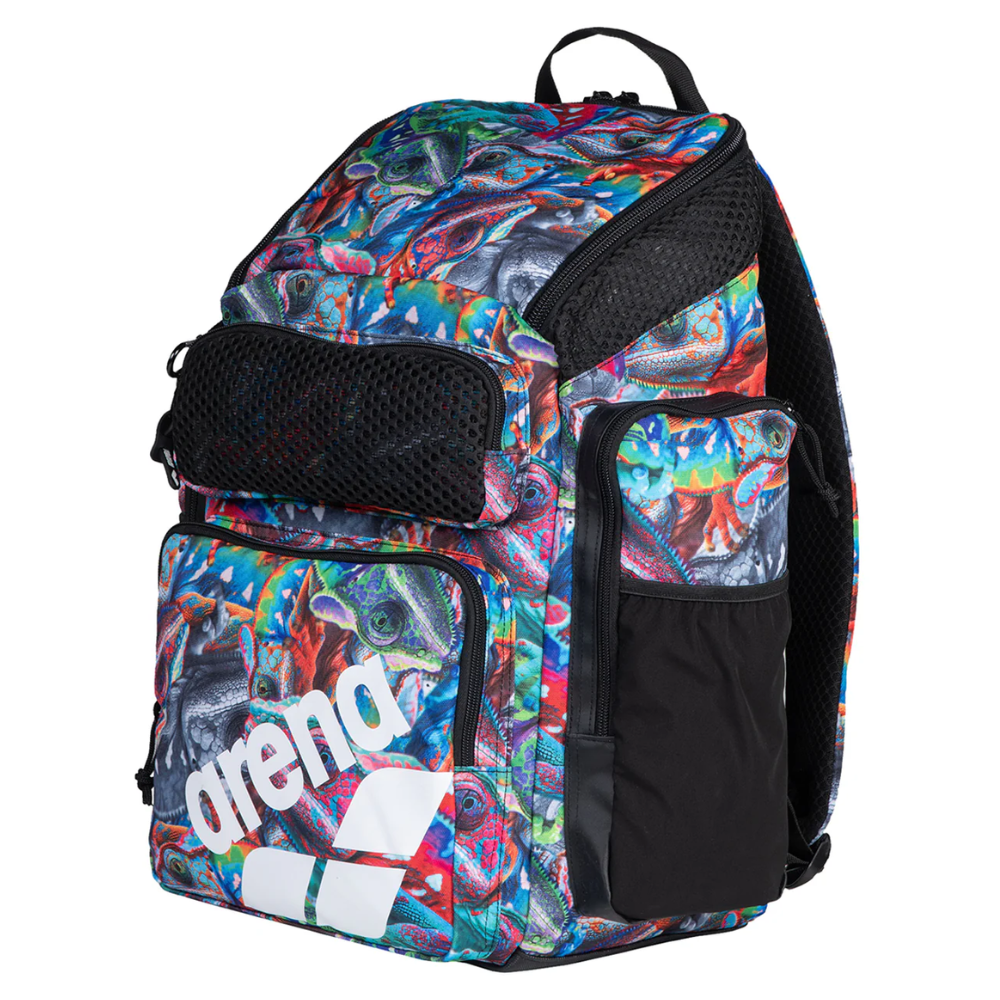 Arena Backpack One Go Allover 45L - Iguanas