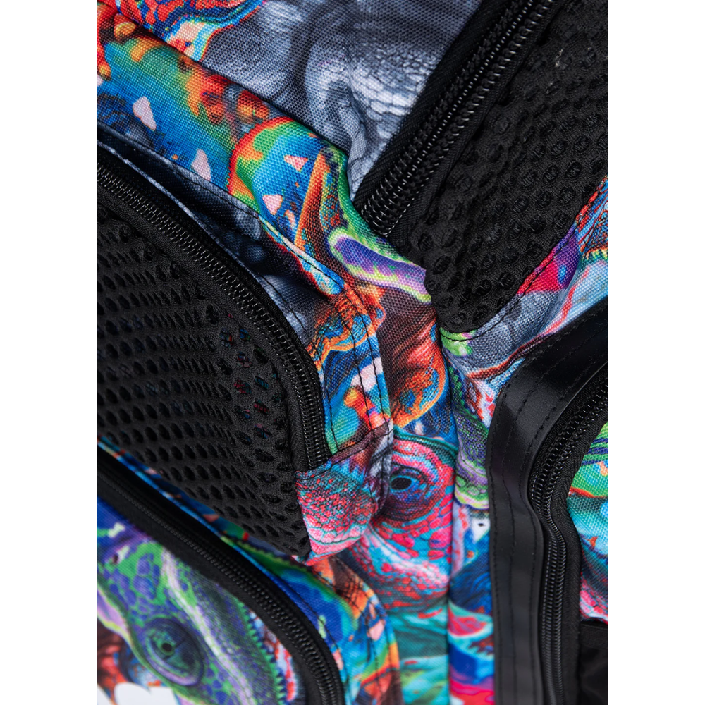 Arena Backpack One Go Allover 45L - Iguanas