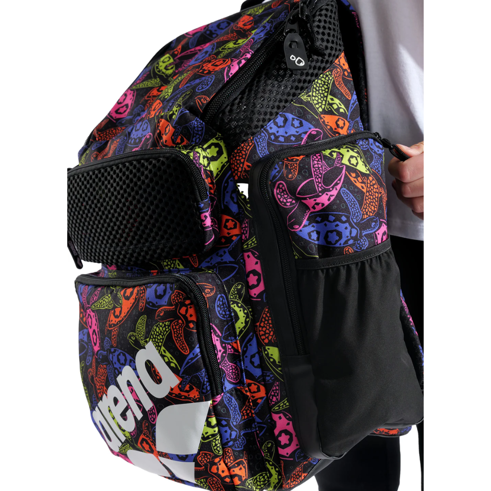 Arena Backpack One Go Allover 45L - Sea Turtles