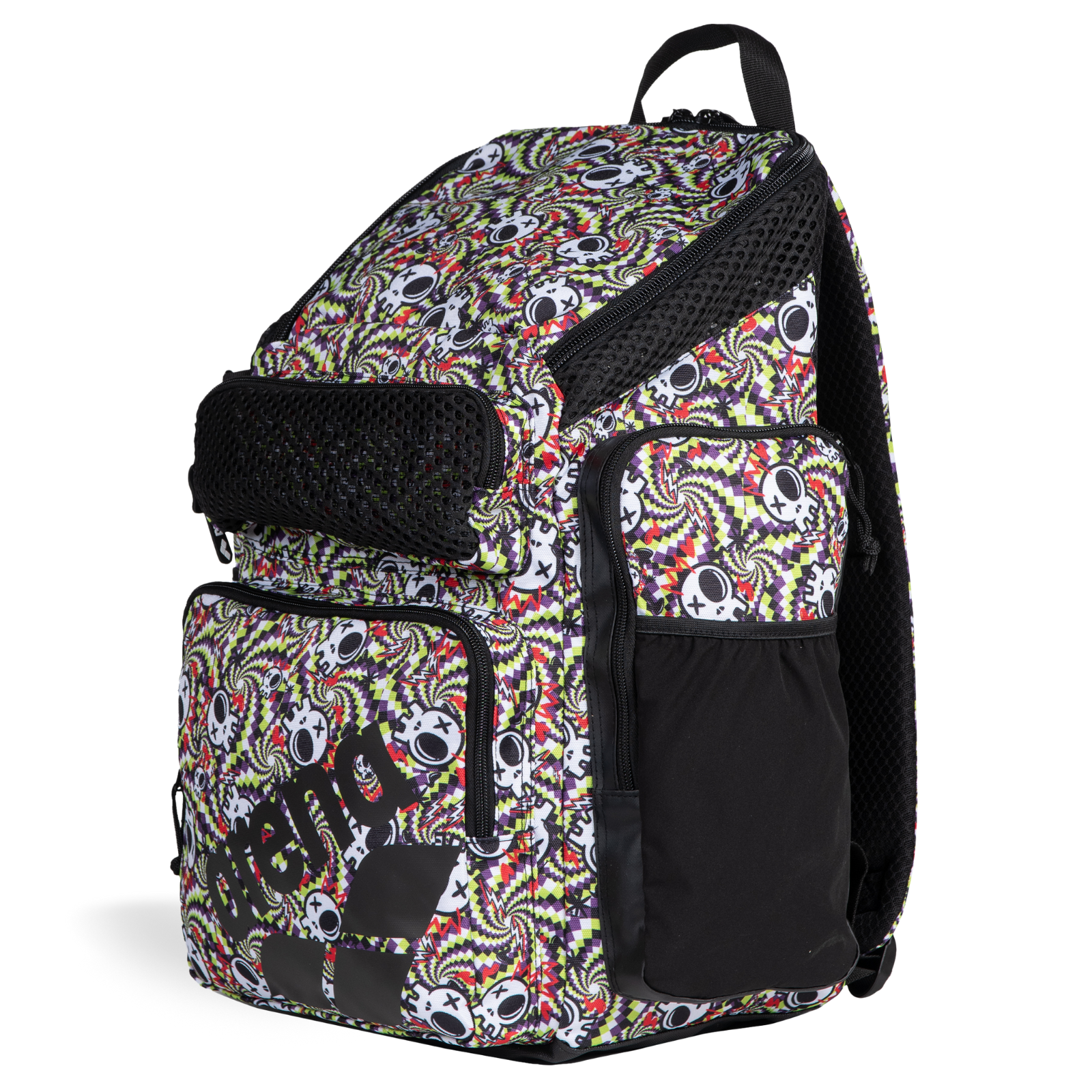 Arena Backpack One Go Allover 45L - Fun Skulls