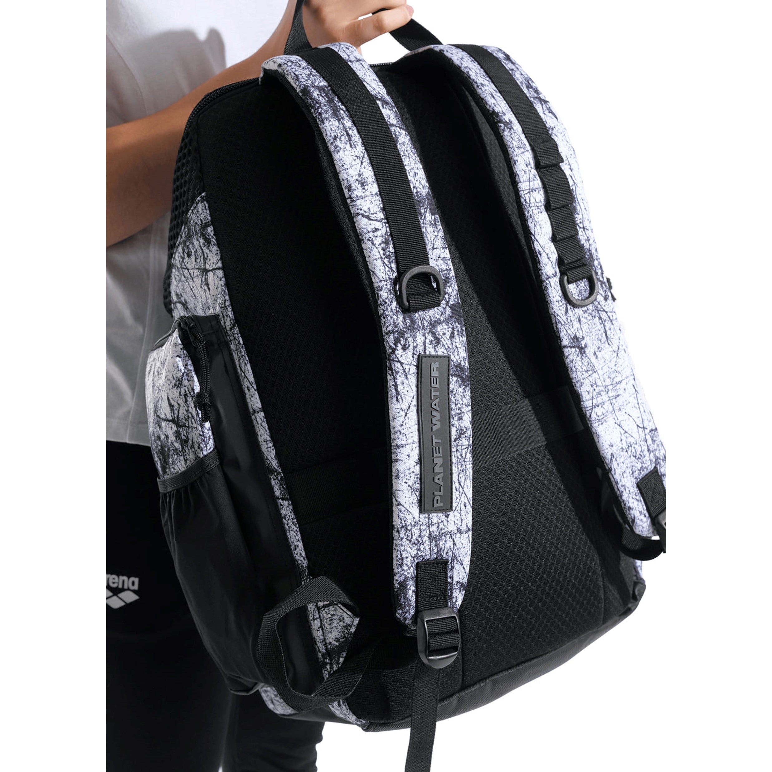 Arena Backpack One Go Allover 45L - Lacquer