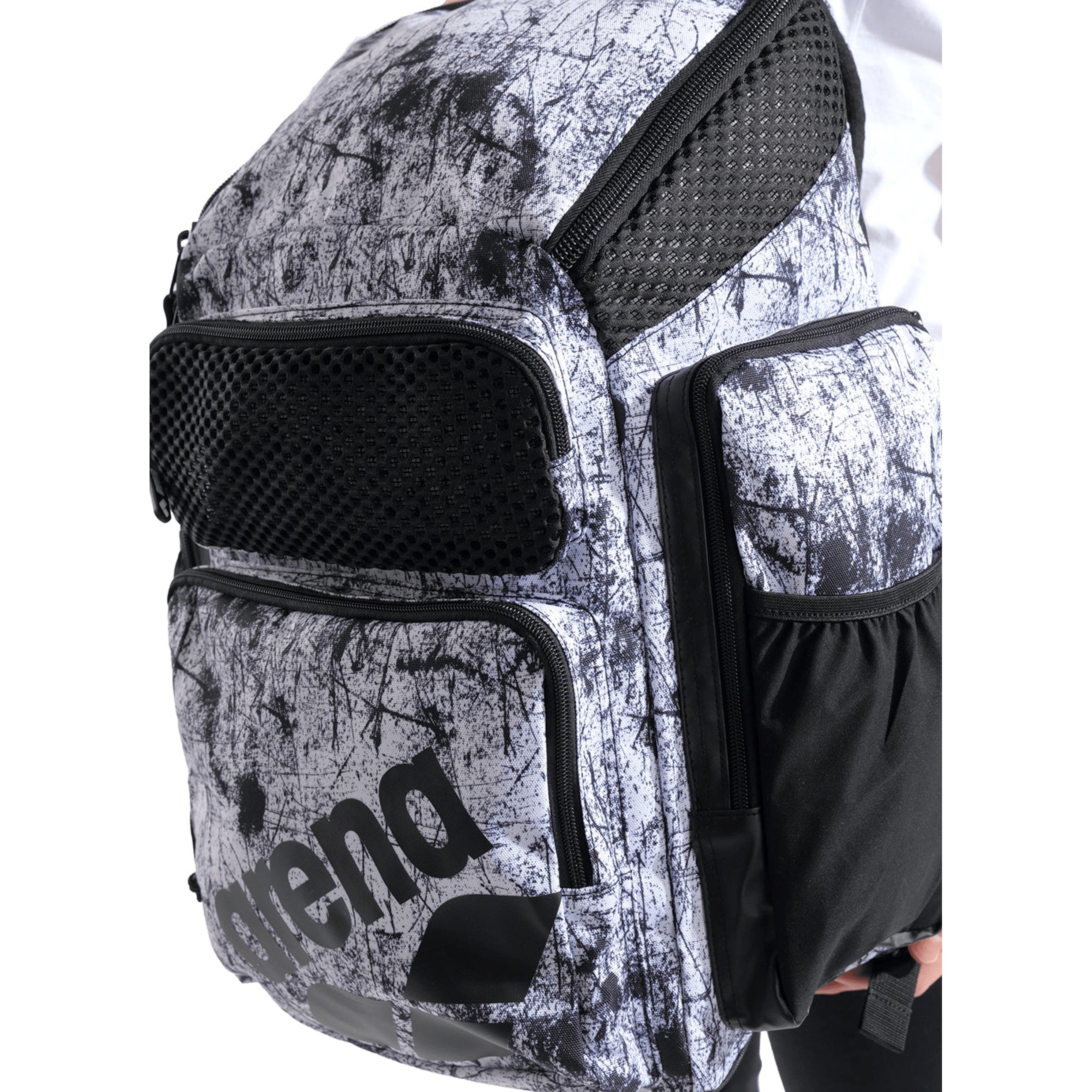 Arena Backpack One Go Allover 45L - Lacquer